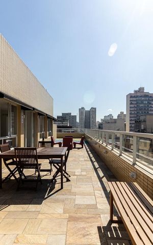 Studio à venda com 21m², 1 quarto e sem vagaChurrasqueira