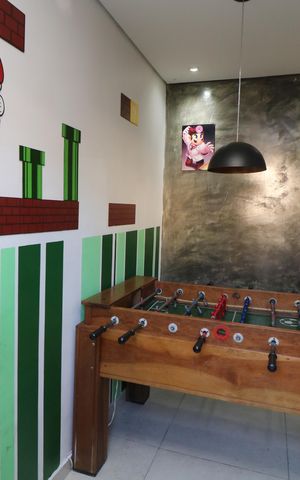 Apartamento para alugar com 45m², 2 quartos e 1 vagaÁrea comum - Sala de Jogos
