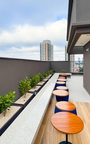 Apartamento à venda com 41m², 2 quartos e sem vaga Apartamento à venda com 41m², 2 quartos e sem vagaChurrasqueira - Rooftop