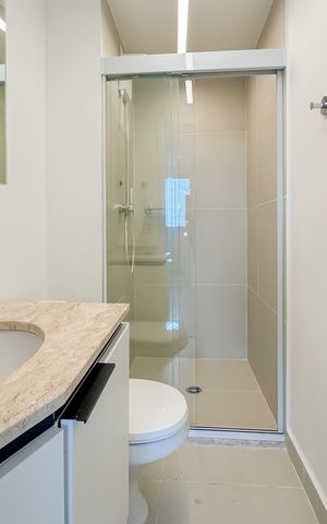 Apartamento à venda com 41m², 2 quartos e sem vaga Apartamento à venda com 41m², 2 quartos e sem vagaBanheiro