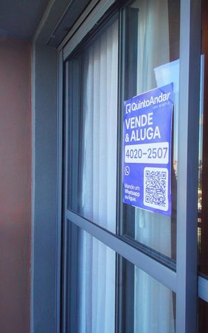 Apartamento à venda com 32m², 1 quarto e 1 vagaAdesivo na Varanda