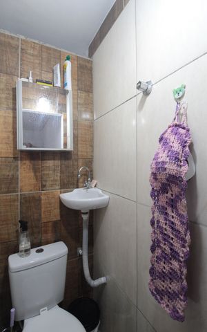 Casa de condomínio à venda com 60m², 2 quartos e 1 vagaLavabo do Quarto 1