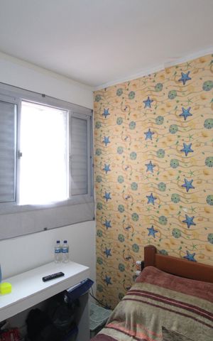 Casa de condomínio à venda com 60m², 2 quartos e 1 vagaQuarto 2