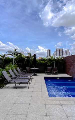 Apartamento à venda com 40m², 1 quarto e 1 vagaÁrea comum - Piscina