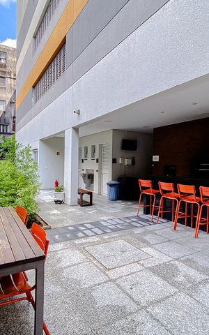 Apartamento à venda com 40m², 1 quarto e 1 vagaÁrea comum - Churrasqueira