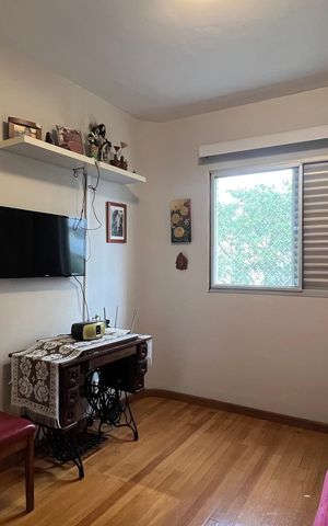 Apartamento à venda com 120m², 3 quartos e 2 vagas Apartamento à venda com 120m², 3 quartos e 2 vagasQuarto 1