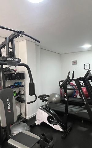 Apartamento à venda com 120m², 3 quartos e 2 vagas Apartamento à venda com 120m², 3 quartos e 2 vagasAcademia