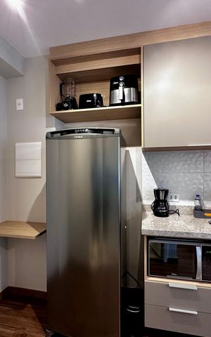 Studio à venda com 25m², 0 quarto e sem vaga Studio à venda com 25m², 0 quarto e sem vagaCozinha