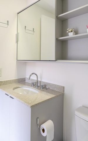 Apartamento para alugar com 29m², 1 quarto e sem vaga Apartamento para alugar com 29m², 1 quarto e sem vagaBanheiro