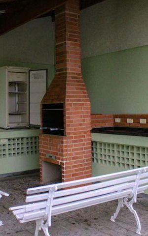 Apartamento para alugar com 62m², 2 quartos e 2 vagasÁrea comum - Churrasqueira