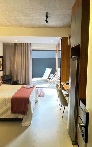 Apartamento à venda com 23m², 1 quarto e sem vaga