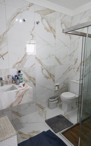 Casa de condomínio à venda com 320m², 3 quartos e 4 vagasBanheiro 3