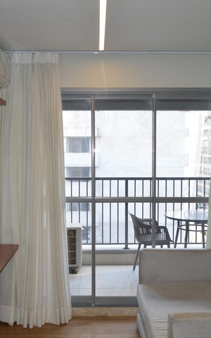 Apartamento para alugar com 47m², 1 quarto e 1 vagaSala