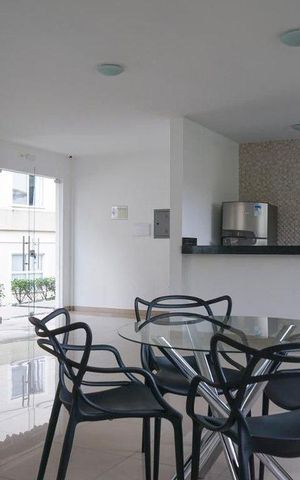Apartamento para alugar com 38m², 1 quarto e 1 vaga Apartamento para alugar com 38m², 1 quarto e 1 vagaÁrea comum - Salão de festas