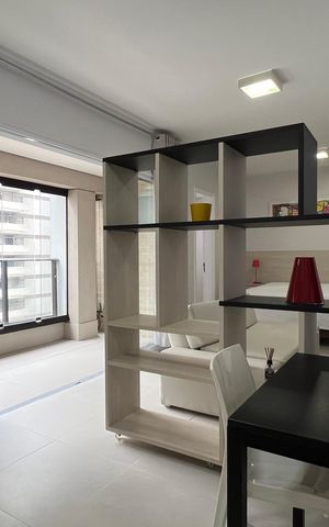 Studio para alugar com 38m², 1 quarto e 1 vaga Studio para alugar com 38m², 1 quarto e 1 vagaCozinha