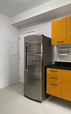 Studio para alugar com 38m², 1 quarto e 1 vaga Studio para alugar com 38m², 1 quarto e 1 vagaCozinha
