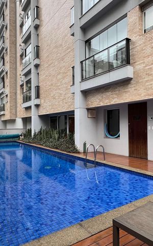 Studio para alugar com 38m², 1 quarto e 1 vaga Studio para alugar com 38m², 1 quarto e 1 vagaPiscina
