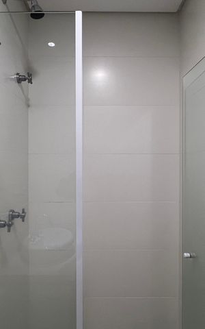 Studio para alugar com 38m², 1 quarto e 1 vaga Studio para alugar com 38m², 1 quarto e 1 vagaBanheiro da Suíte