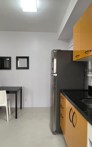Studio para alugar com 38m², 1 quarto e 1 vaga Studio para alugar com 38m², 1 quarto e 1 vagaCozinha