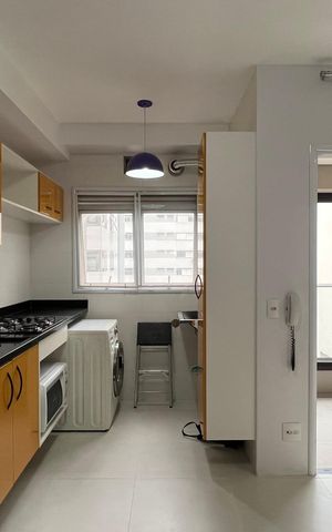 Studio para alugar com 38m², 1 quarto e 1 vaga Studio para alugar com 38m², 1 quarto e 1 vagaCozinha