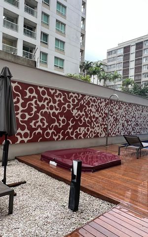 Studio para alugar com 38m², 1 quarto e 1 vaga Studio para alugar com 38m², 1 quarto e 1 vagaPiscina