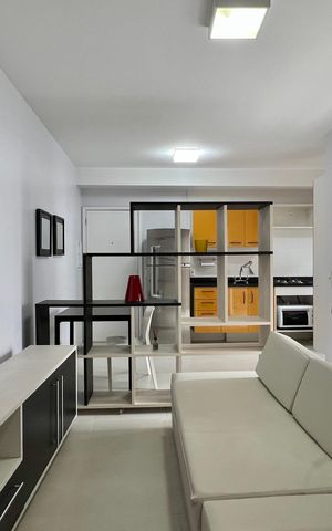 Studio para alugar com 38m², 1 quarto e 1 vaga Studio para alugar com 38m², 1 quarto e 1 vagaSala