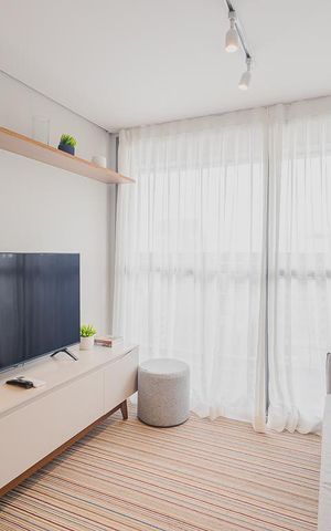 Apartamento para alugar com 35m², 1 quarto e 1 vagaSala
