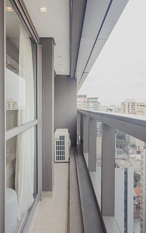 Apartamento para alugar com 35m², 1 quarto e 1 vagaVaranda