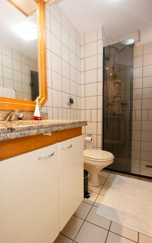 Apartamento à venda com 148m², 4 quartos e 4 vagasBanheiro da Suíte 3