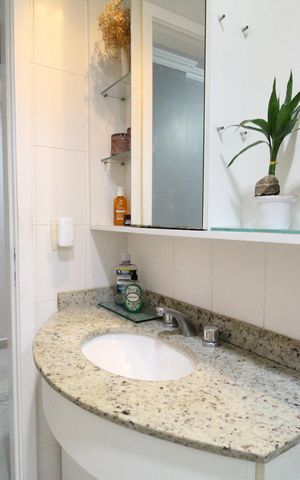 Apartamento à venda com 114m², 3 quartos e 2 vagasBanheiro da suíte 3