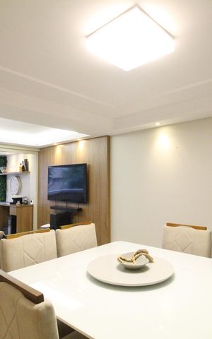 Apartamento à venda com 114m², 3 quartos e 2 vagasSala