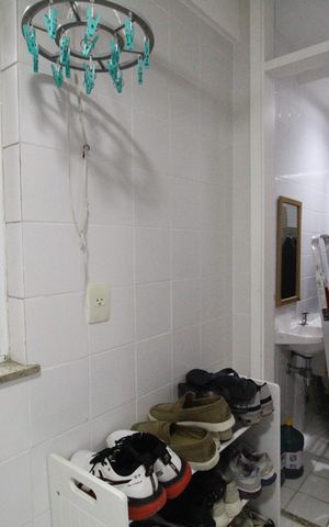 Apartamento à venda com 114m², 3 quartos e 2 vagasBanheiro de Serviço