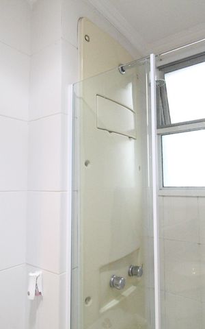 Apartamento à venda com 114m², 3 quartos e 2 vagasBanheiro da suíte 3