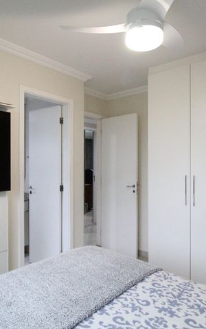 Apartamento à venda com 114m², 3 quartos e 2 vagasSuíte 1