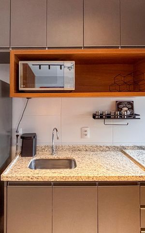 Apartamento para alugar com 38m², 1 quarto e 1 vaga Apartamento para alugar com 38m², 1 quarto e 1 vagaCozinha