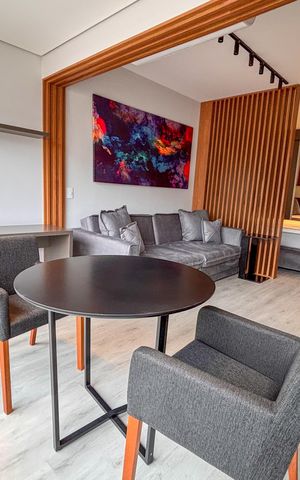Apartamento para alugar com 38m², 1 quarto e 1 vaga Apartamento para alugar com 38m², 1 quarto e 1 vagaVaranda