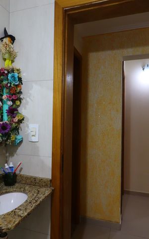 Apartamento à venda com 102m², 3 quartos e 2 vagasBanheiro Social