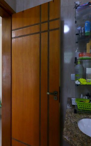 Apartamento à venda com 102m², 3 quartos e 2 vagasBanheiro da Suíte