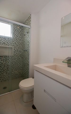 Apartamento à venda com 142m², 3 quartos e 2 vagasBanheiro da Suíte 3