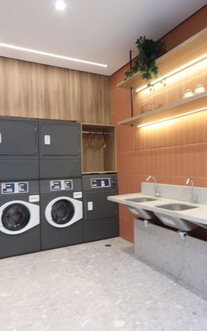 Apartamento para alugar com 26m², 1 quarto e sem vagaÁrea comum - Lavanderia Coletiva