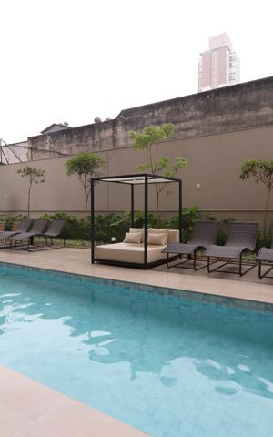 Apartamento para alugar com 26m², 1 quarto e sem vagaÁrea comum - Piscina