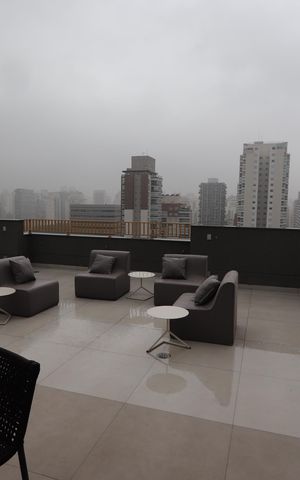 Apartamento para alugar com 26m², 1 quarto e sem vagaÁrea comum - Rooftop
