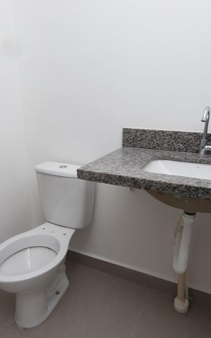 Apartamento para alugar com 26m², 1 quarto e sem vagaBanheiro da Suíte