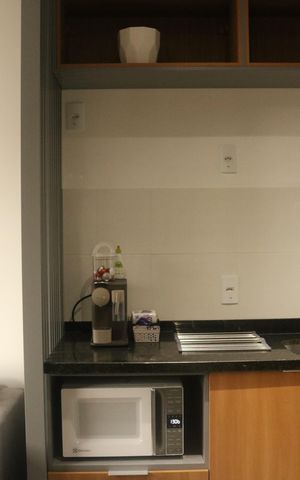Apartamento para alugar com 30m², 1 quarto e sem vagaSala e Cozinha Integrada