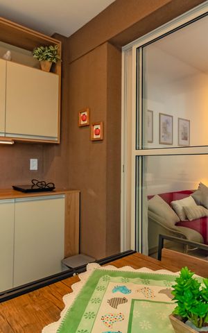 Apartamento para alugar com 35m², 1 quarto e sem vaga Apartamento para alugar com 35m², 1 quarto e sem vagaVaranda Sala