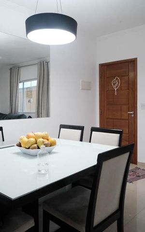 Casa de condomínio à venda com 137m², 3 quartos e 2 vagasSala de Jantar