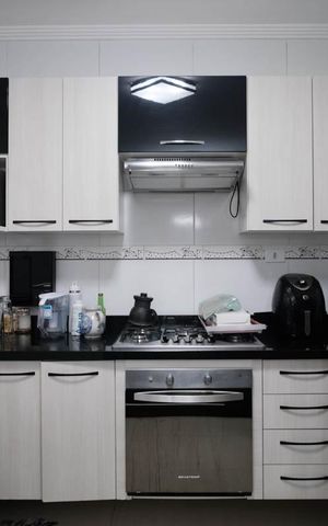 Casa de condomínio à venda com 137m², 3 quartos e 2 vagasCozinha