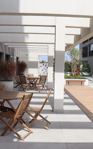 Apartamento para alugar com 48m², 2 quartos e 1 vagaÁrea comum - Salão de festas