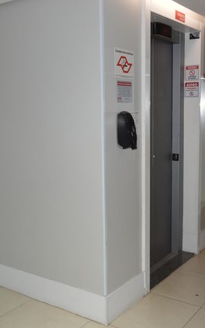 Apartamento à venda com 45m², 2 quartos e 1 vagaElevador da entrada
