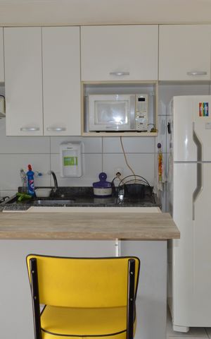 Apartamento à venda com 45m², 2 quartos e 1 vagaCozinha
